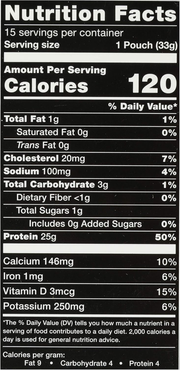 Chocolate Whey Protein Powder Packet - 1.16 OZ by Ascent