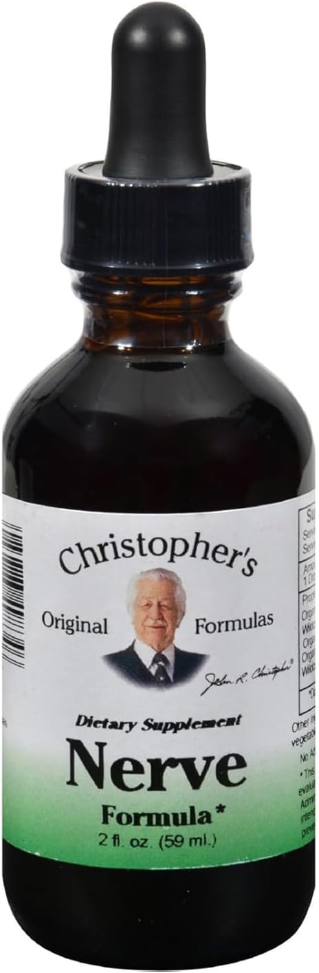 Christopher's Nerve Formula Herbal Supplement 2 oz - Original Blend
