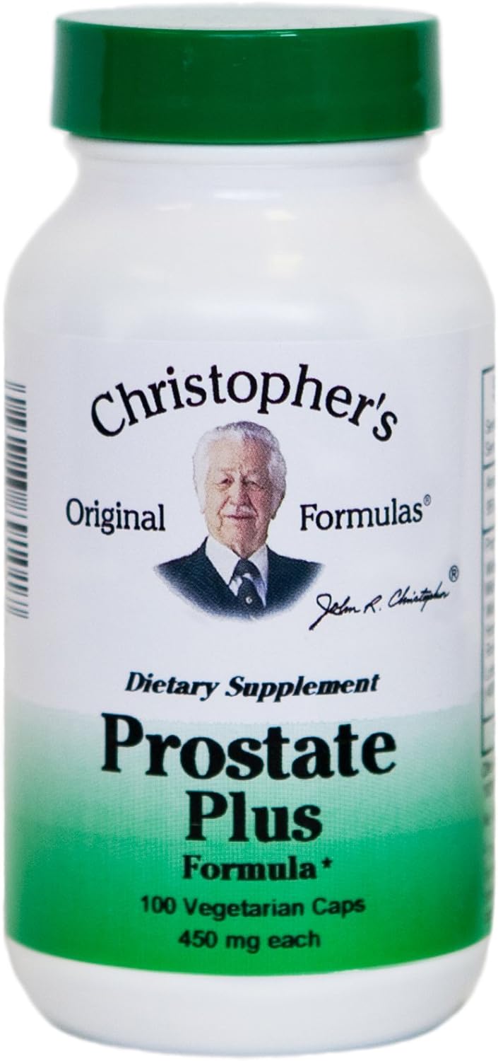 Christopher's Prostate Plus Formula - Original Blend for Prostate Health - 100 Count