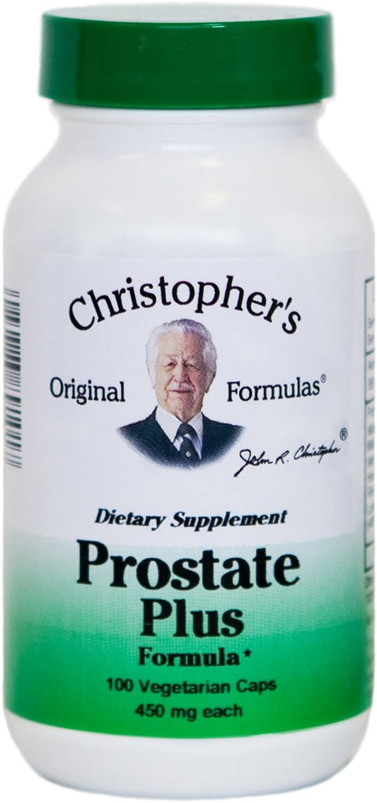 Christopher's Prostate Plus Formula - Original Blend for Prostate Health - 100 Count