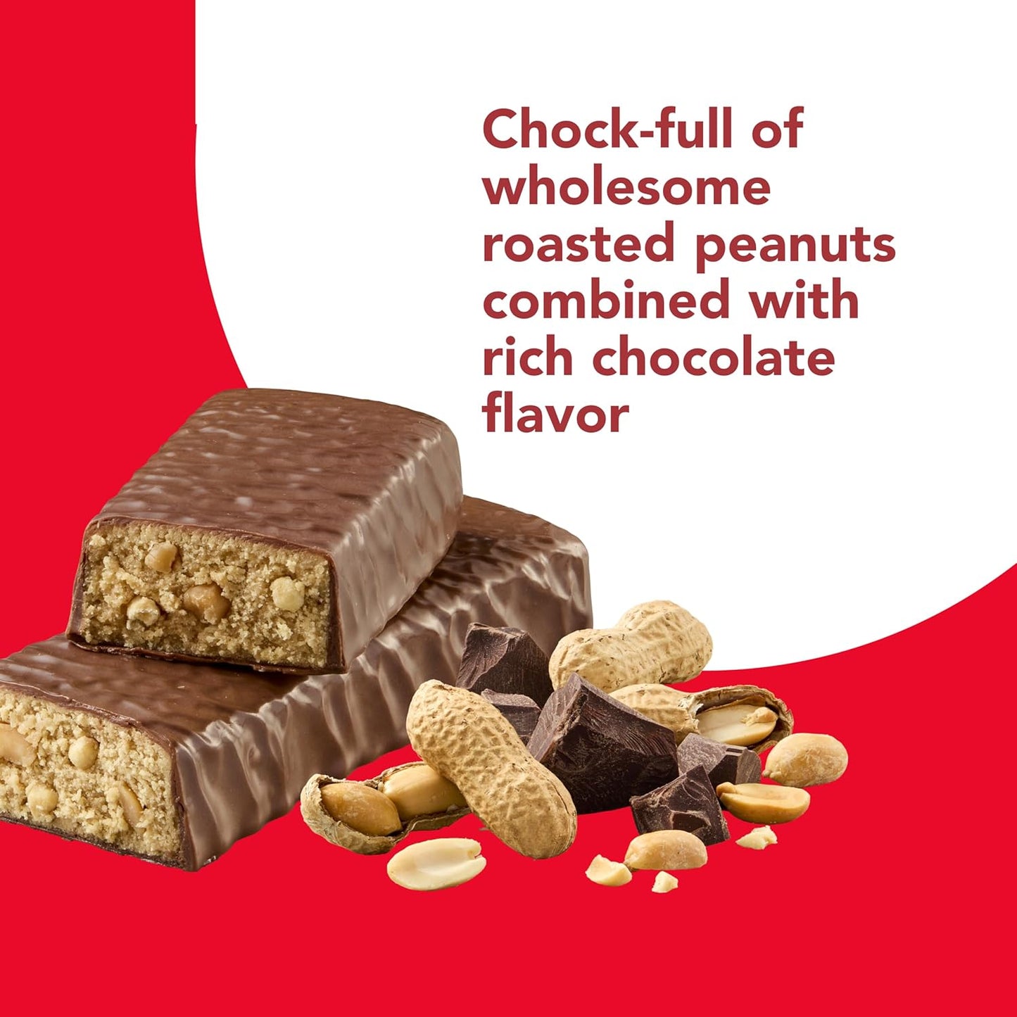 Chunky Peanut Butter think! Protein Bars - High Protein, Gluten Free, Kosher Friendly Snacks - 2.1 Oz Bars, 10 Count Pack