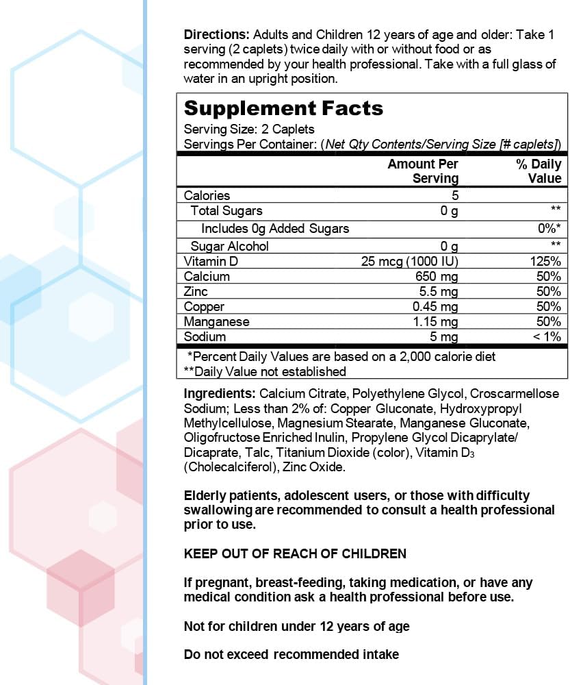 Citracal Maximum Plus Calcium Citrate with Vitamin D3 for Bone Health Support - 180 Count