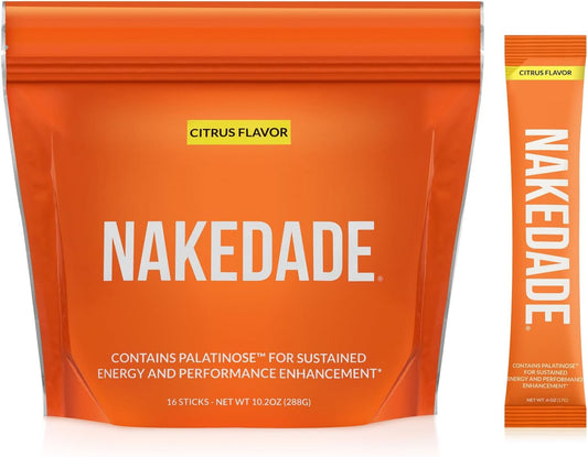 Citrus Flavored Naked Nutrition Nakedade Sports Drink Powder - GMO-Free, Gluten-Free Electrolyte Powder