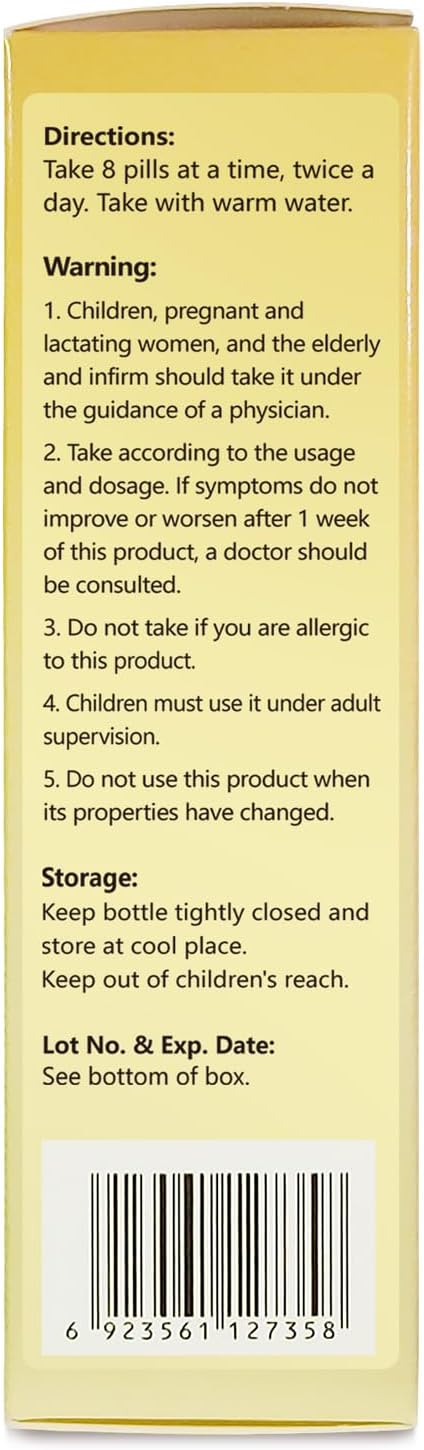 ciwoll Long Dan Xie Gan Wan Herbal Supplement 360 Pills - Economy Size, 45 Servings - Snake & Dragon, Gentiana Liver Teapills