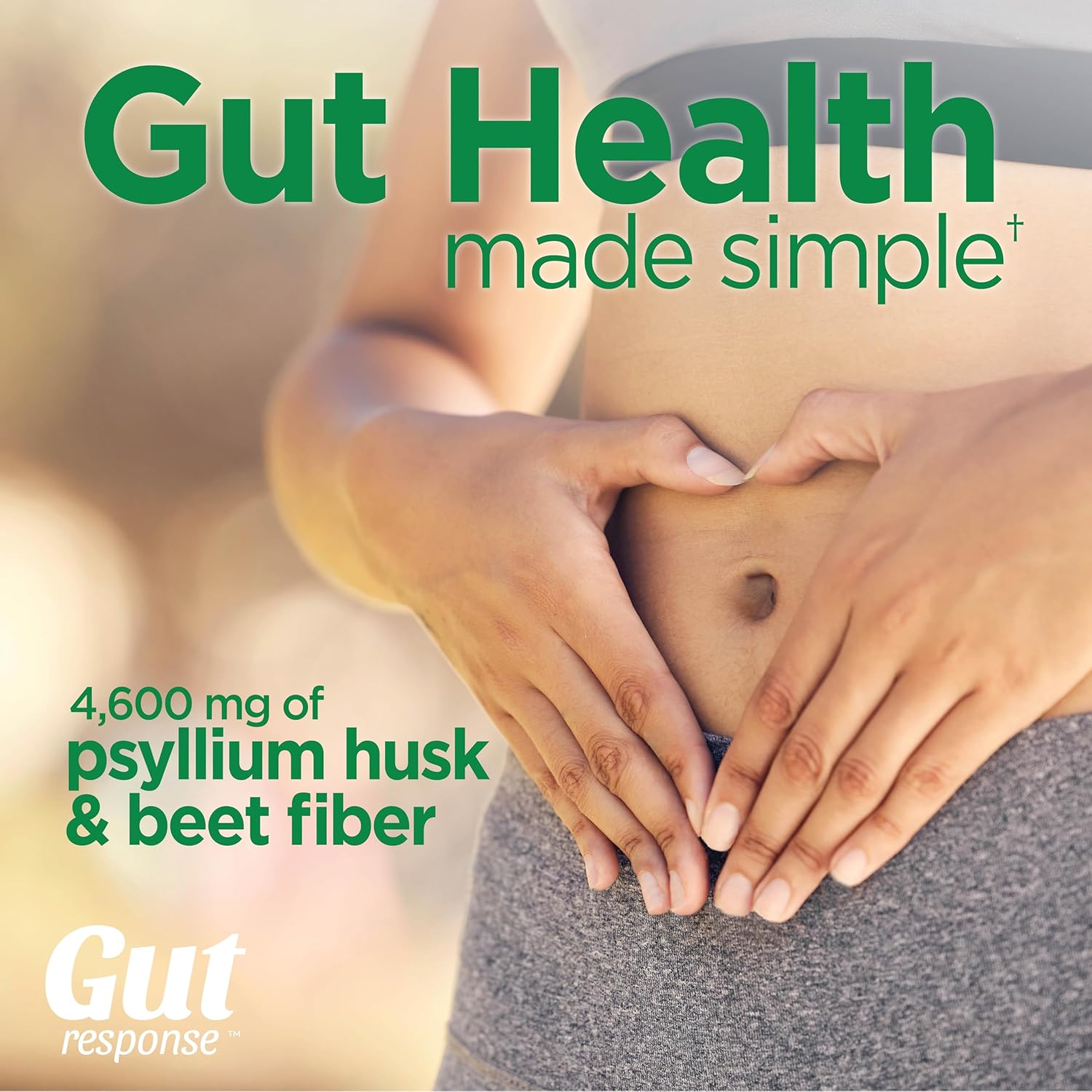 CleanSweep Capsules: Natural Daily Fiber Supplement for Digestive Health and Bowel Regularity - 90 Capsules