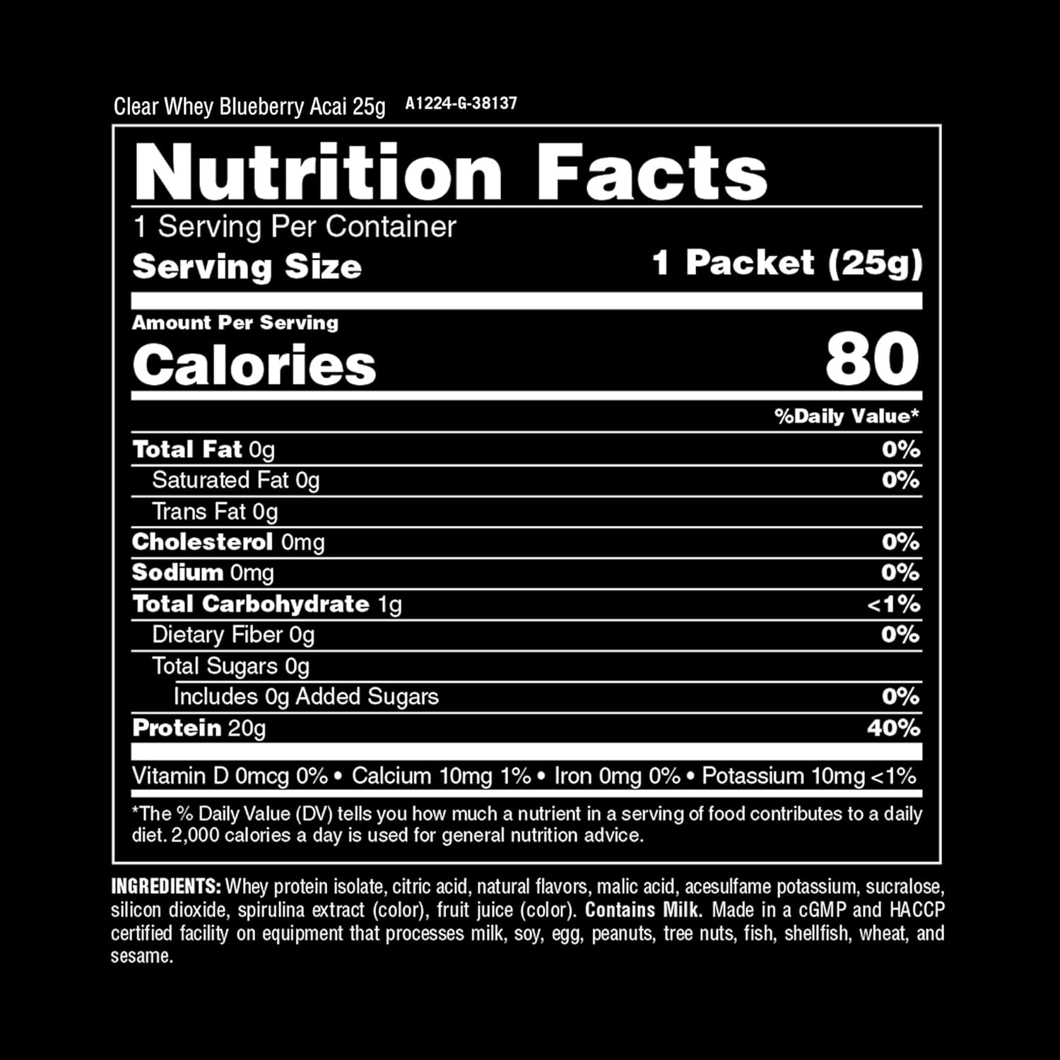 Clear Whey Protein Isolate Sampler Pack with Shaker Bottle - 20g Protein, Watermelon Limeade, Blueberry Acai, Pineapple Orange - 3 Single-Serving Packets