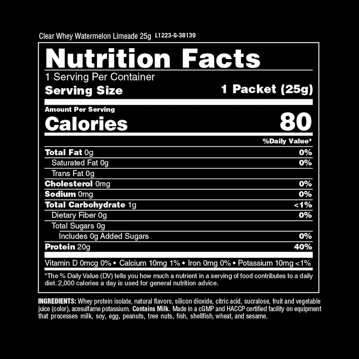 Clear Whey Protein Isolate Sampler Pack with Shaker Bottle - 20g Protein, Watermelon Limeade, Blueberry Acai, Pineapple Orange - 3 Single-Serving Packets