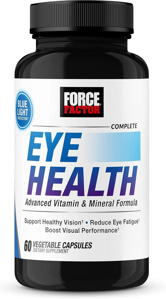Clinical Strength Eye Vitamins with Lutein & Zeaxanthin for Vision Support - Eye Health Supplements for Adults, 60 Capsules