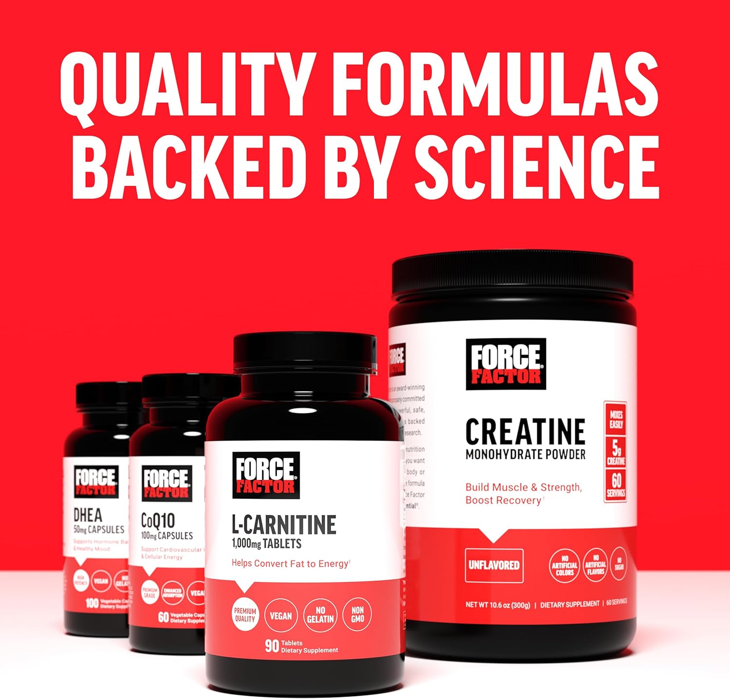 Clinically Studied Micronized Creatine Monohydrate Powder for Muscle Gain and Strength, 5g Dose, Unflavored - 60 Servings