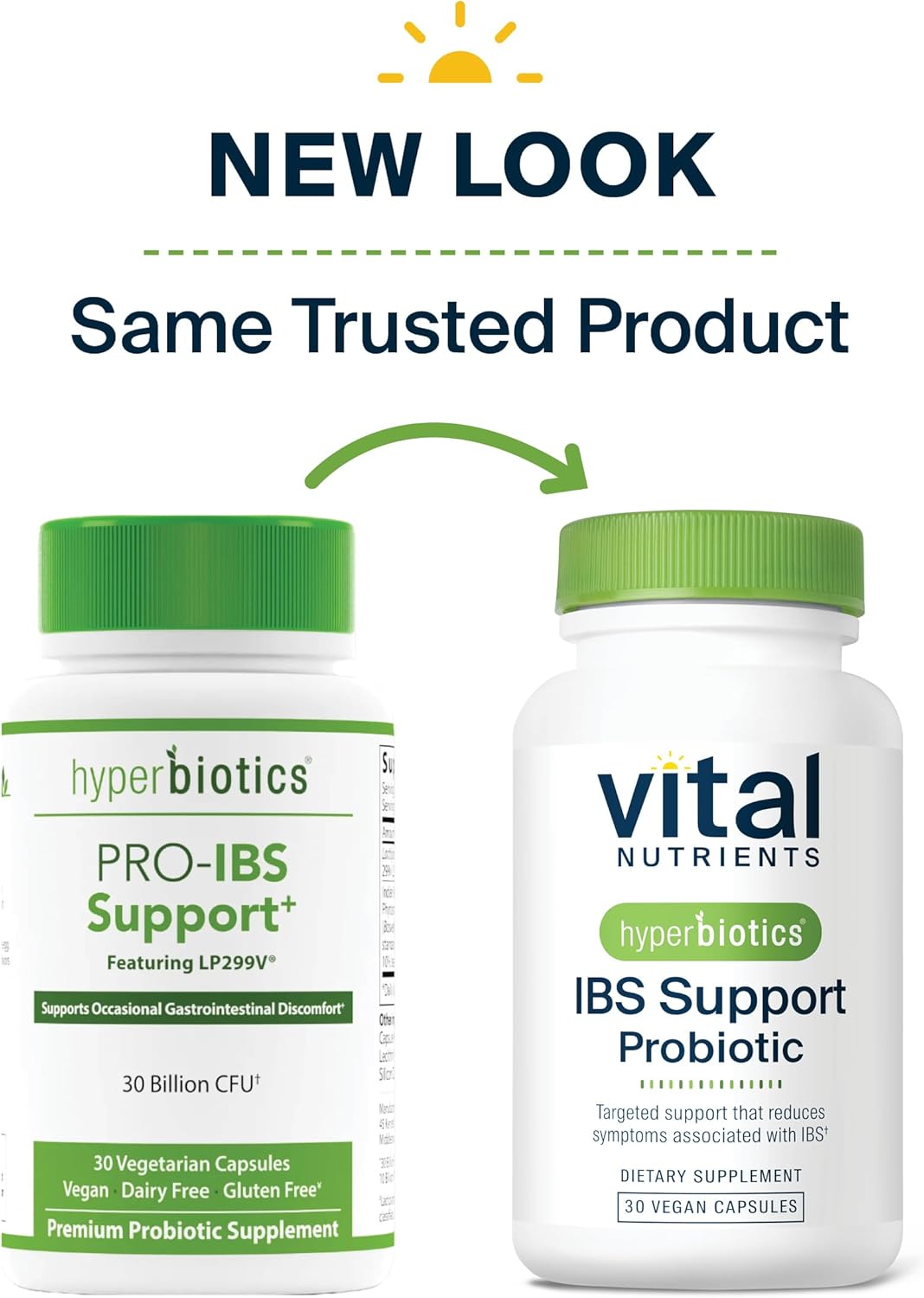 Clinically Studied Vegan Probiotic for IBS Relief - Reduce Symptoms of Bloating, Gas, Diarrhea, & Abdominal Discomfort - 30 Capsules
