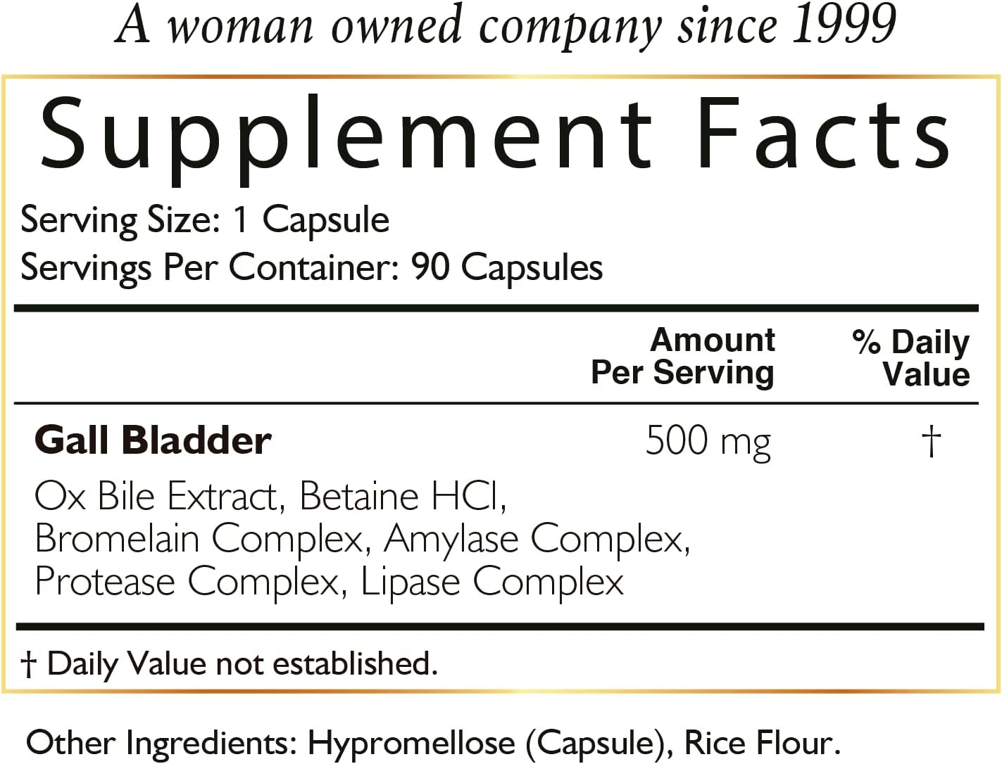 Cocó March Gall Bladder Formula - Supports Digestion Post-Surgery - Gluten, Soy, Dairy Free - Keto, Paleo Friendly - 90 Capsules