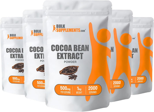 Cocoa Extract Powder - Sugar Free Supplement for Circulation and Polyphenols - 5kg (11lbs)