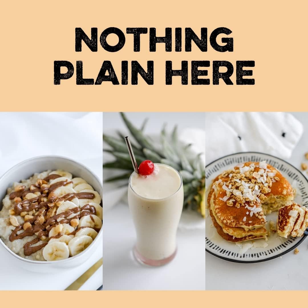 Coconut Cream Whey Protein Powder - Natural Sweetened, Cold-Processed, 20g Protein per Serving (30 Servings)