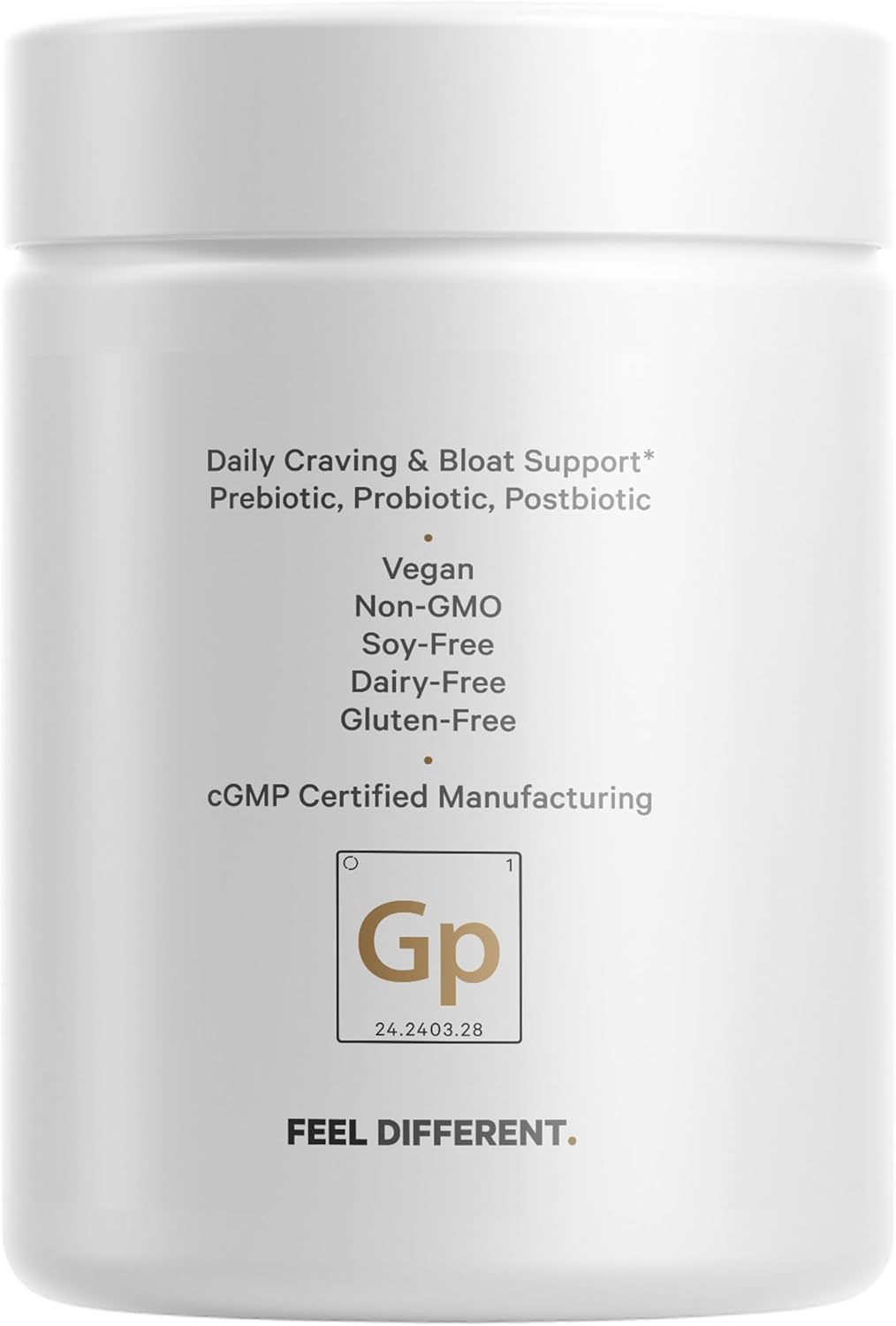 Codeage GLP-1 Probiotic+ - 500 Million AFU, 3-Month Supply - 90 Capsules - Live Probiotics with Akkermansia, Clostridium, Bifidobacterium, Chicory Inulin, Prebiotics & Postbiotics