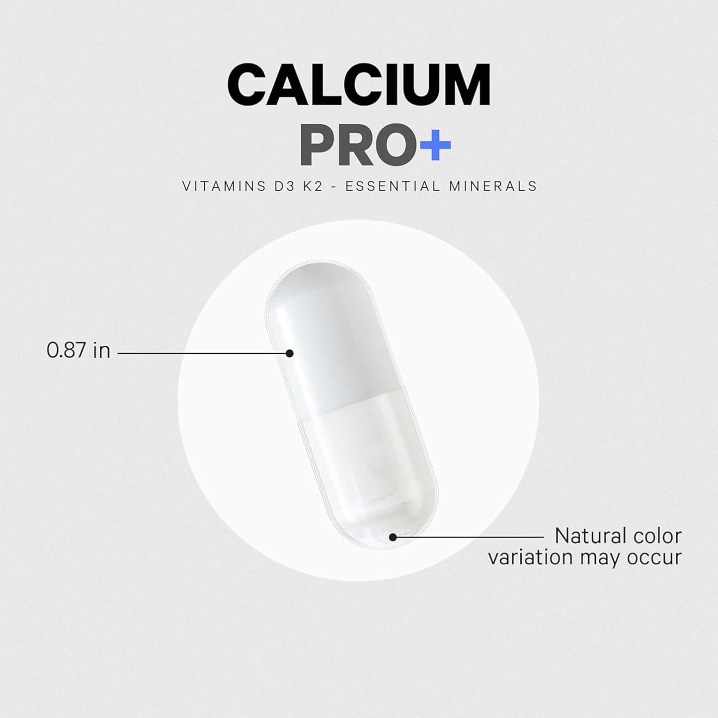 Codeage High Calcium Vitamins with Vitamin D3 & Magnesium - 2-Month Supply - Non-GMO Elemental Calcium Pills - 120 Capsules