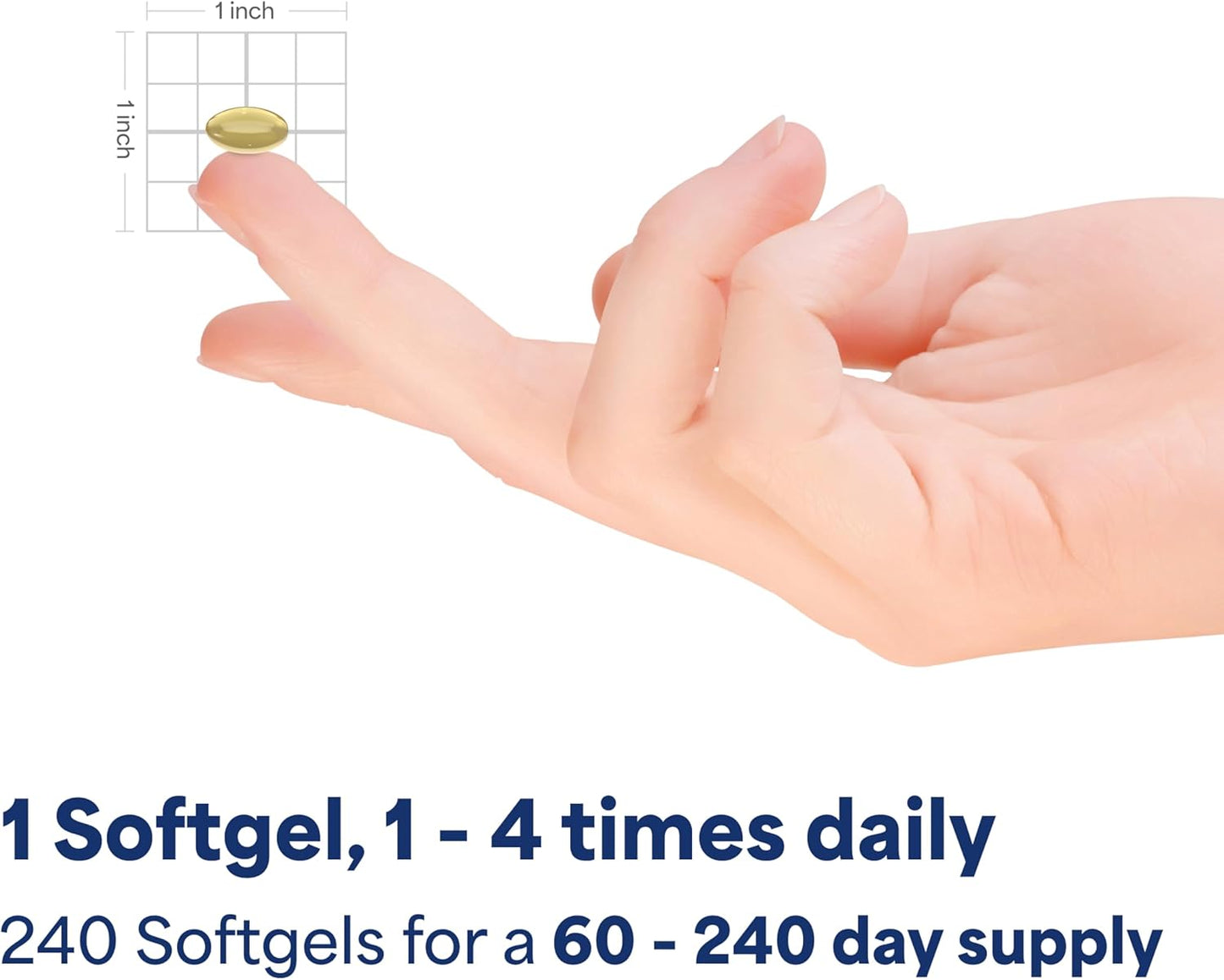 Coenzyme CoQ10 100mg Supplement for Heart Health & Aging Support - 240 Softgels