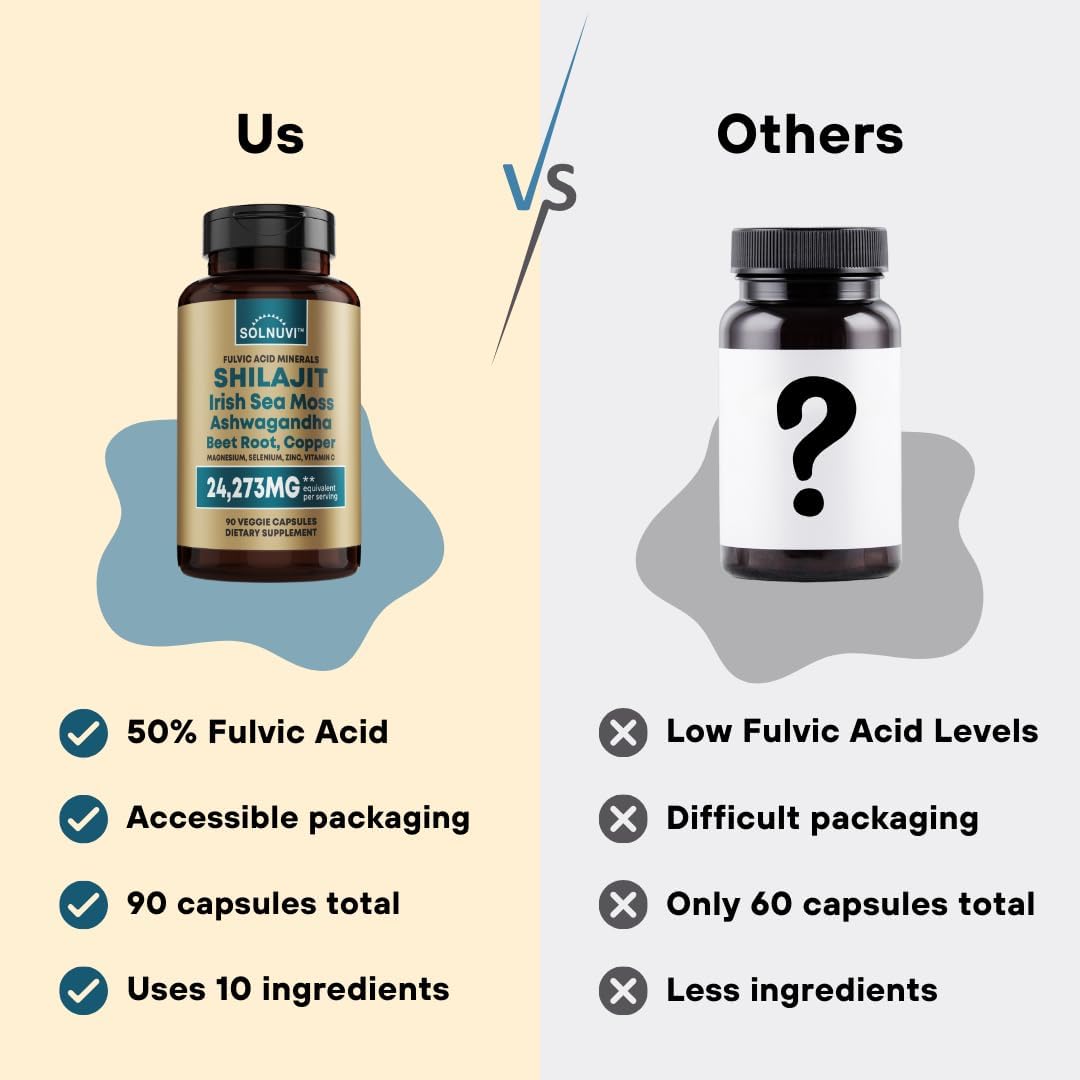 Cognigrape Red Grape Extract with Resveratrol & Shilajit Minerals - Cognitive Wellness Bundle with Sea Moss & Ashwagandha - Non-GMO, Vegan, Gluten-Free