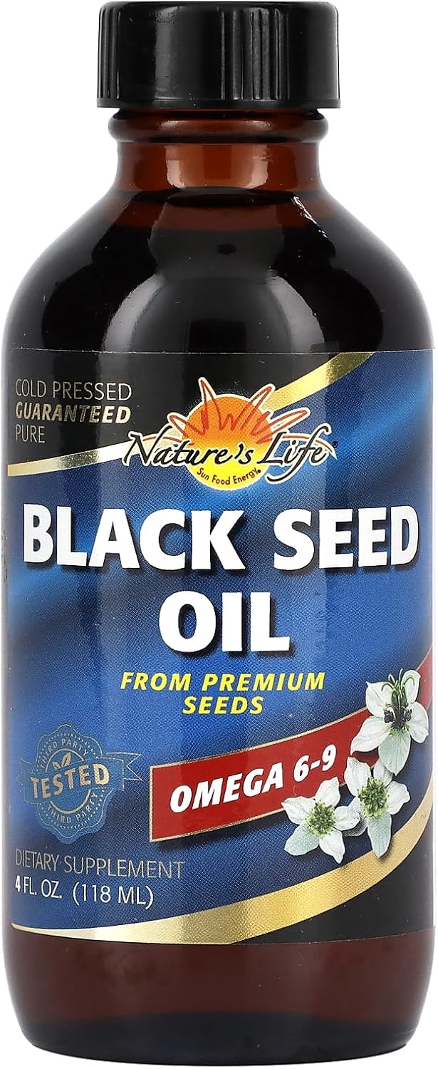 Cold-Pressed Black Seed Oil for Joint, Digestive, and Immune Support - Lab Verified - 4 Fl. Oz.