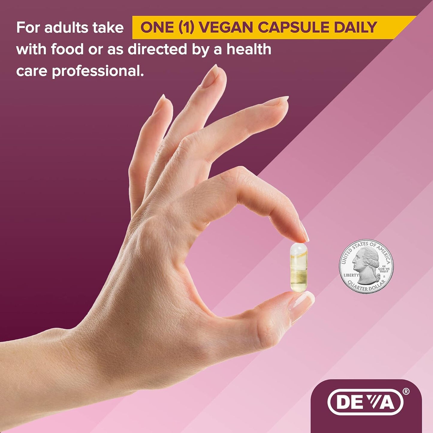 Cold-Pressed Unrefined Evening Primrose Oil Capsules - 90 Count Vegan Supplement by DEVA