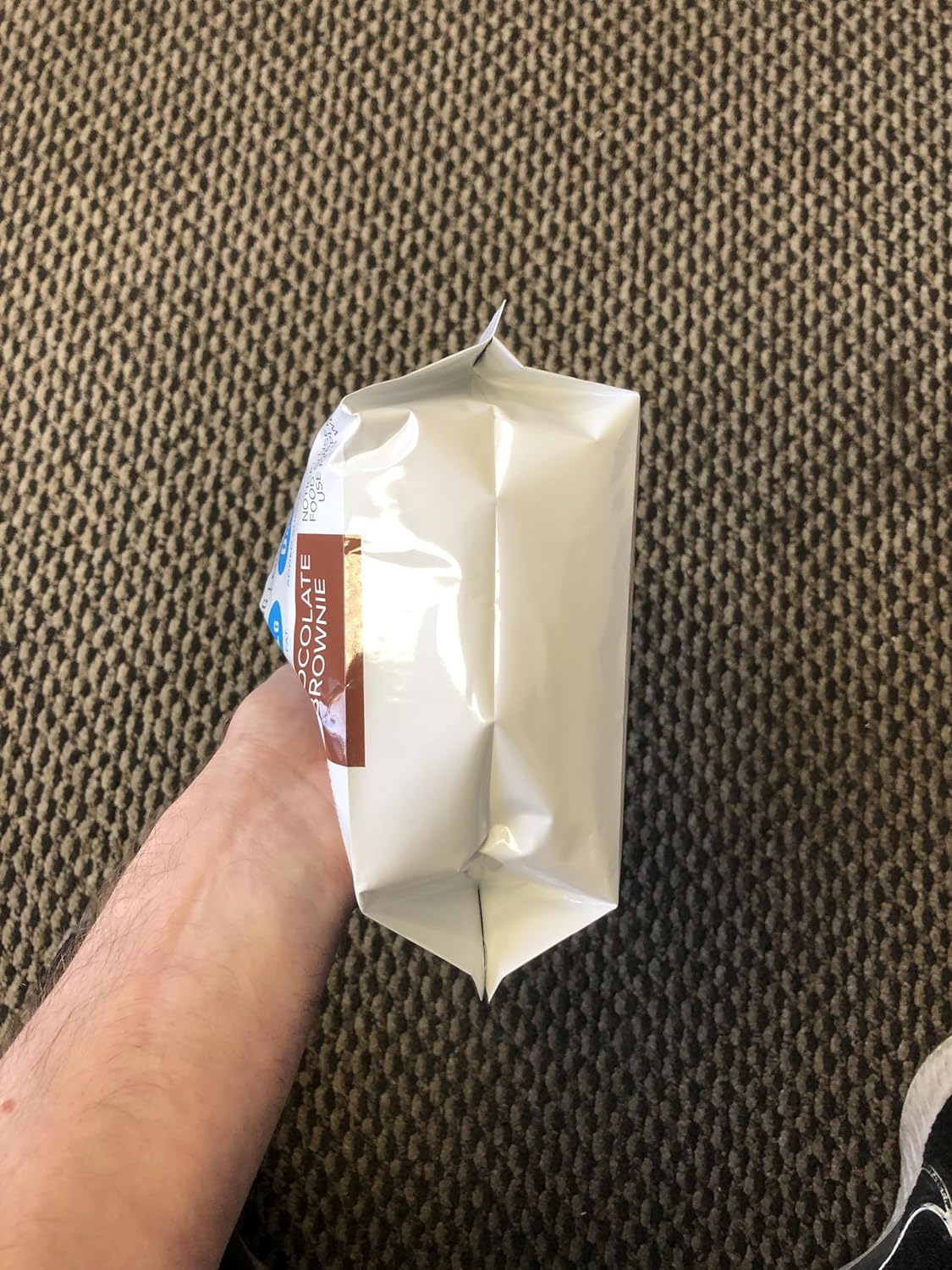 Cold-Processed Chocolate Brownie Whey Protein Powder, Sweetened with Stevia - 2 LB