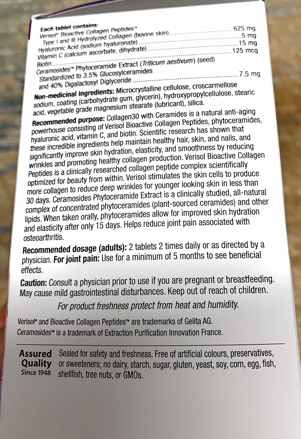Collagen 30 with Biotin and Ceramides, 200 Tablets by Webber Naturals