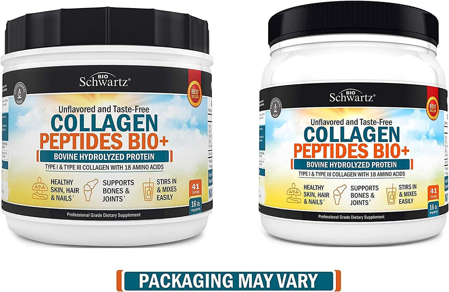Collagen Peptides Powder with Prebiotics, Probiotics, and Digestive Enzymes for Women - 40 Servings