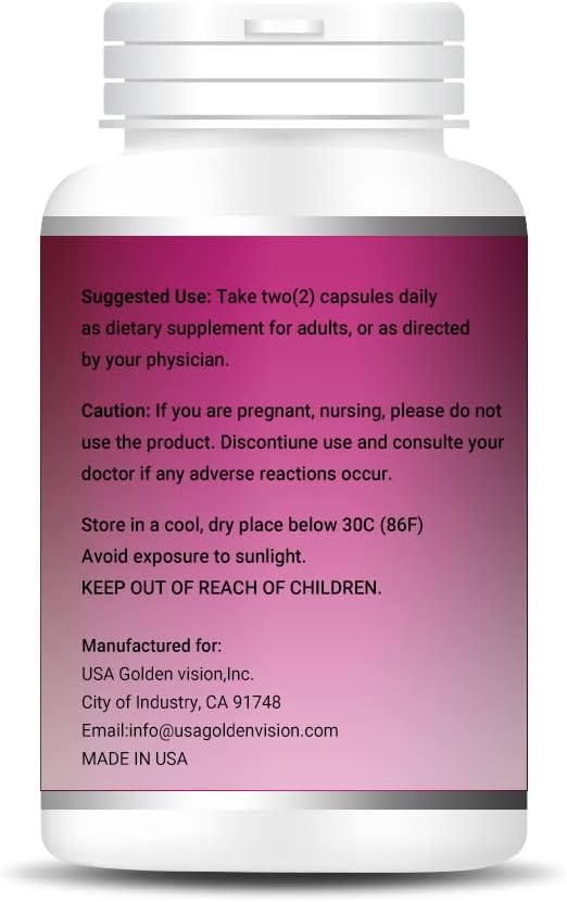Collagen Type II & Hyaluronic Acid Gold Vitamins - 60 Capsules for Skin Health