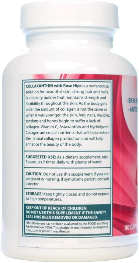 Collaxanthin Collagen Capsules with Antioxidants - GMP Certified
