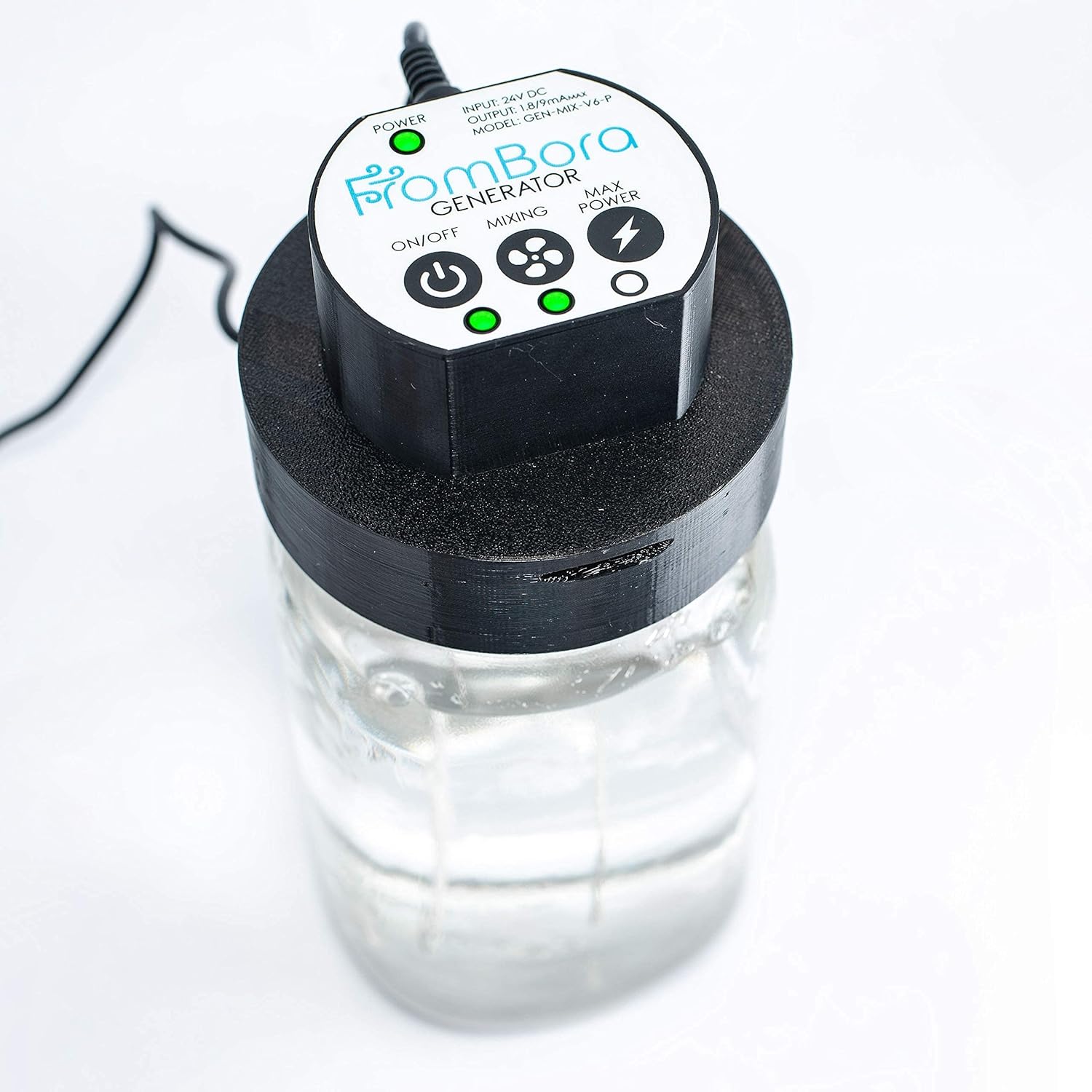 Colloidal Silver Generator with 99.99% Pure Silver Wire - AirMix Technology - Compatible with US, UK, EU, AU Power Plug