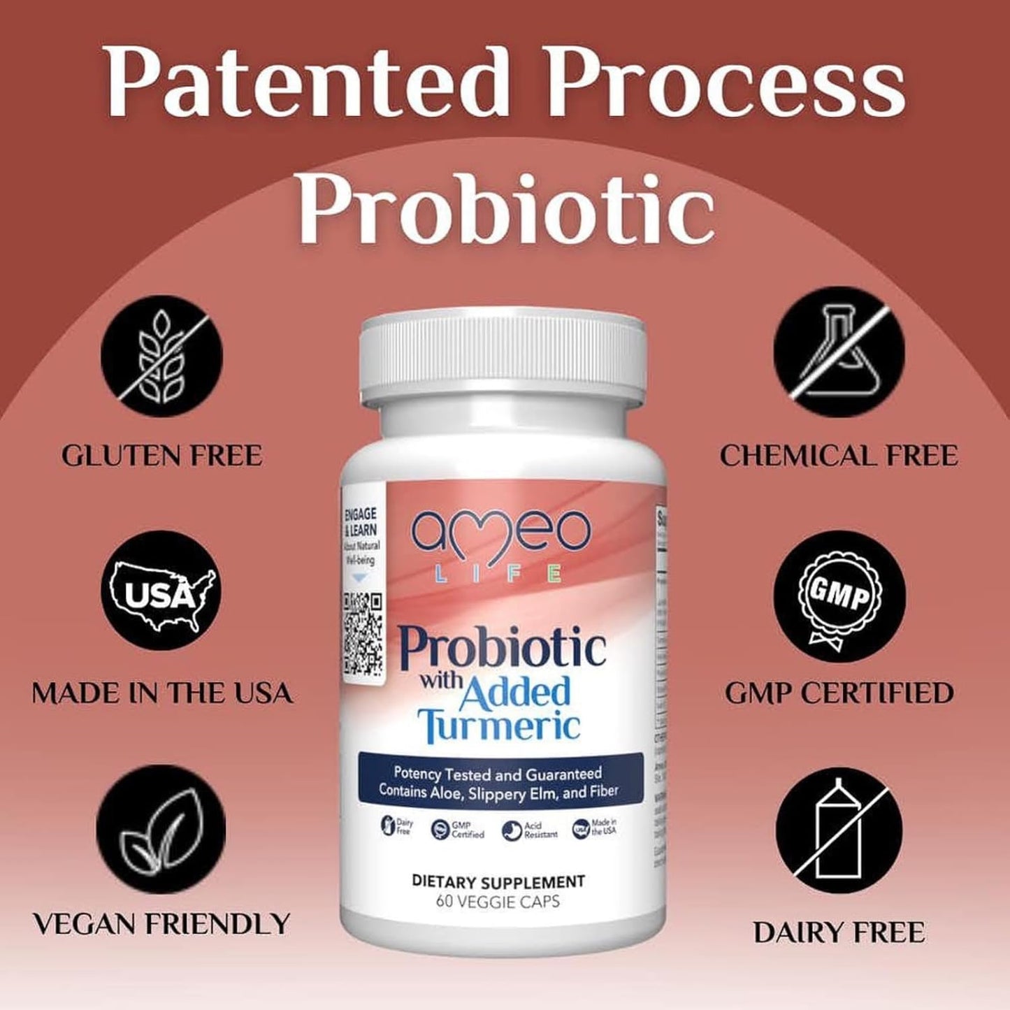 Colloidal Silver Liquid & Digestive Probiotics Bundle by Ameo Life - Boost Overall Health and Immunity with this Powerful Combination
