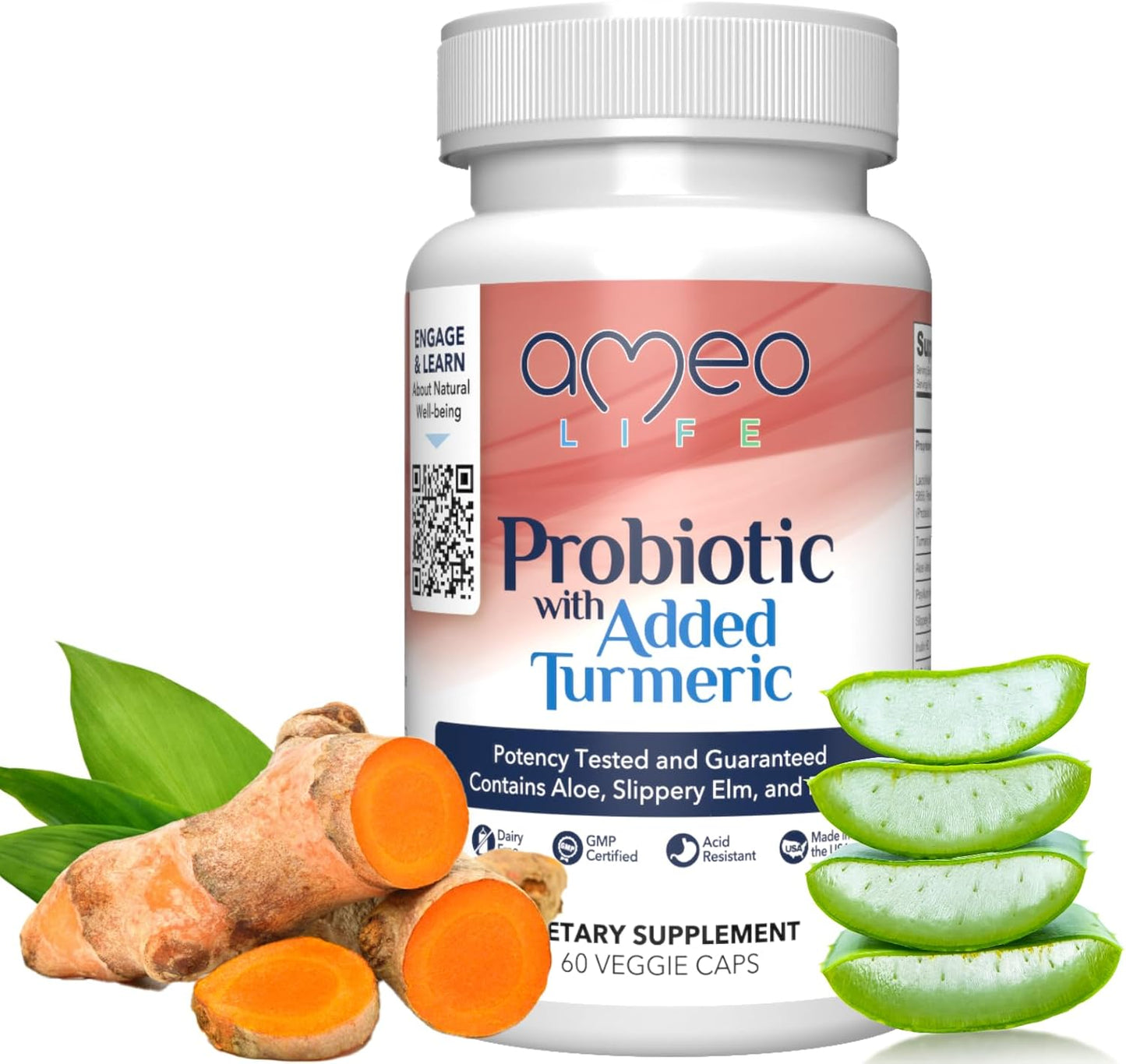 Colloidal Silver Liquid & Digestive Probiotics Bundle by Ameo Life - Boost Overall Health and Immunity with this Powerful Combination