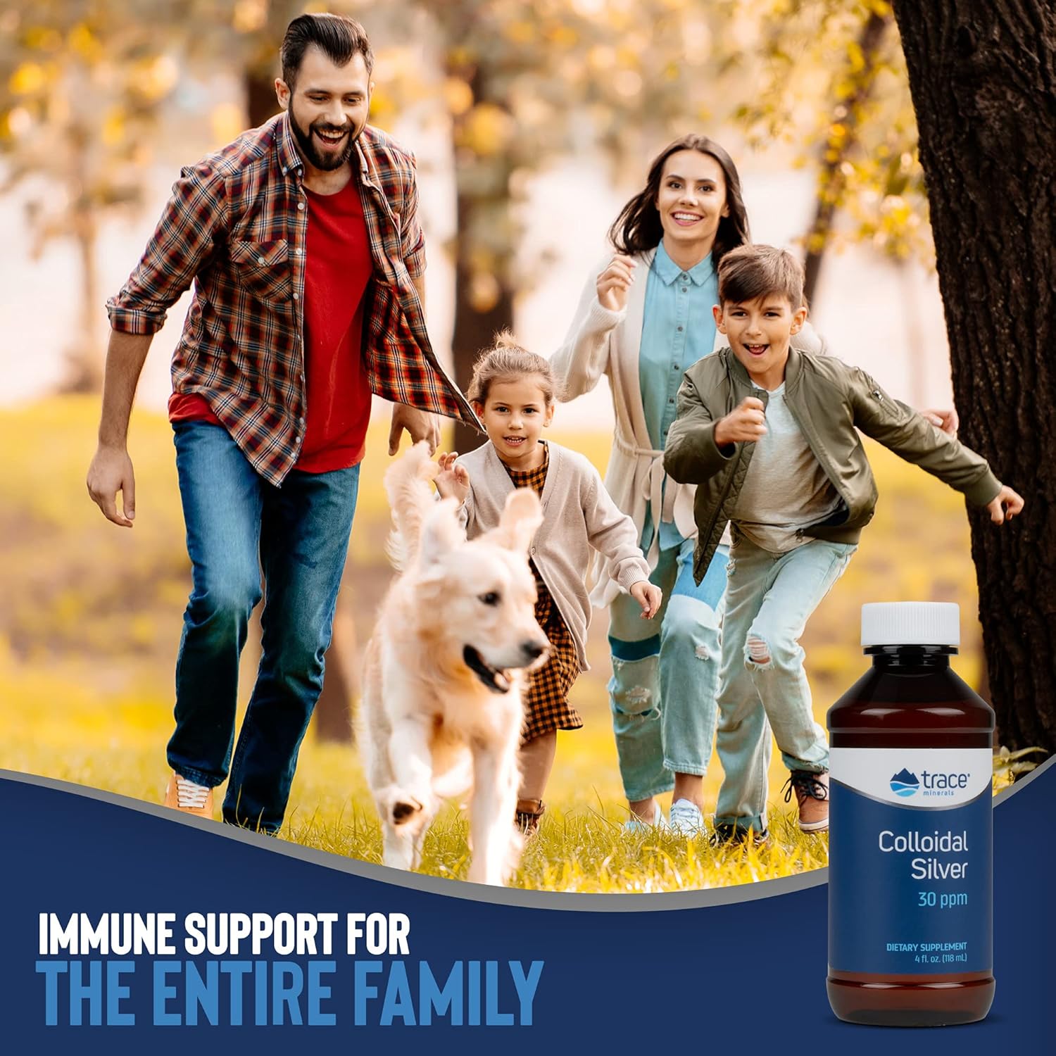 Colloidal Silver Liquid Supplement | Super-Oxygenated Trace Minerals | 30 PPM Safe Dose, 99.99% Pure | Vegan | 4 fl oz Bottle