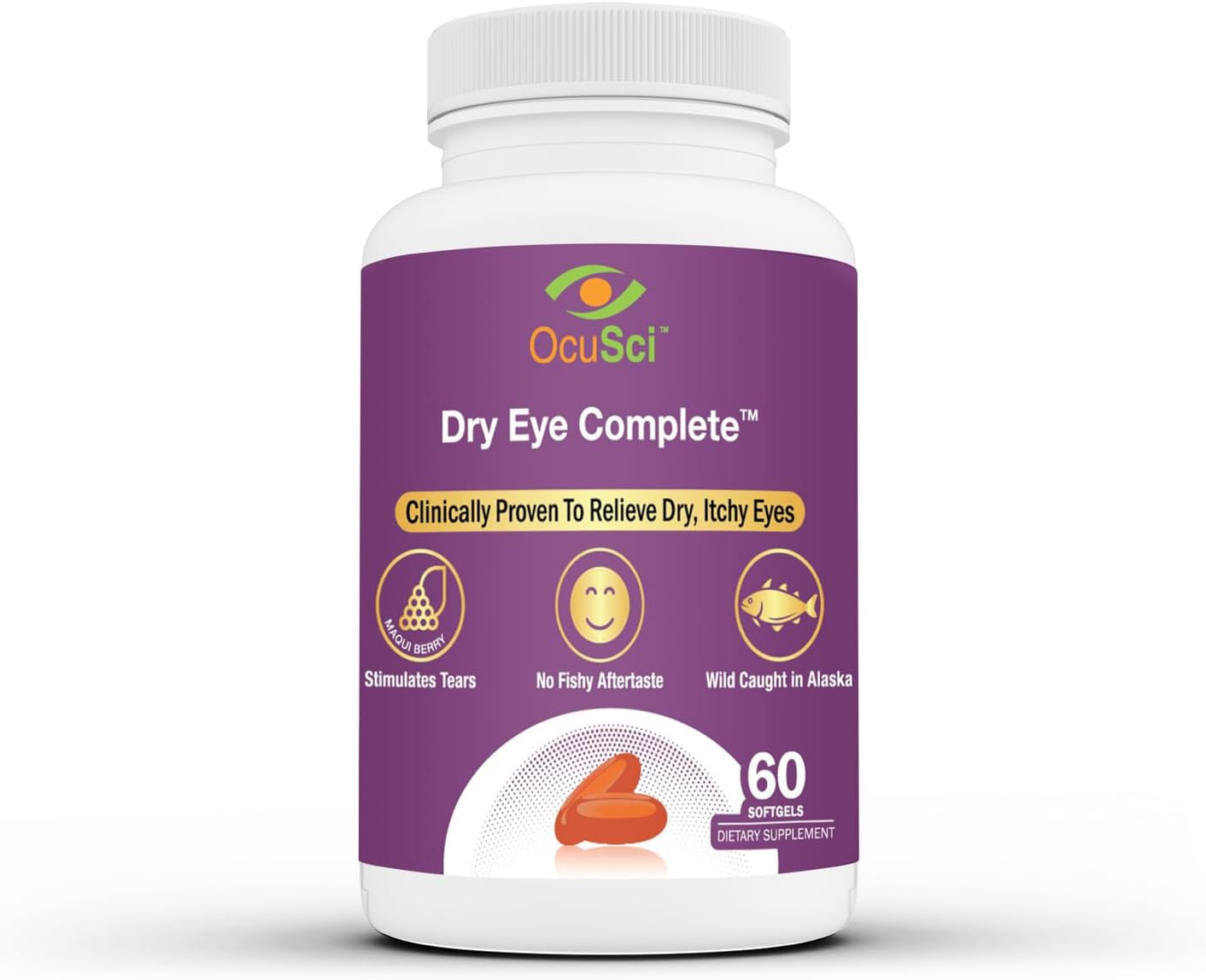 Complete Dry Eye Relief by OcuSci - Advanced Formula for Optimal Eye Health and Comfort