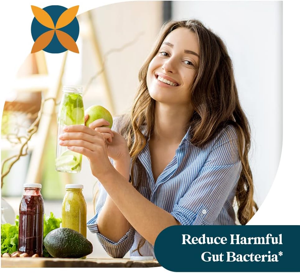 Complete Gut Support Supplement for Gut Repair & Digestive Health - Vegan Microbiome Boost - 30 Non-GMO Capsules - Lab Tested