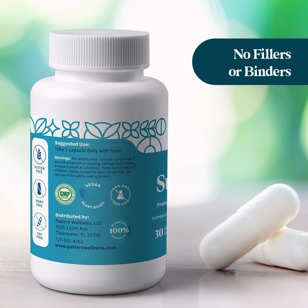 Complete Gut Support Supplement for Gut Repair & Digestive Health - Vegan Microbiome Boost - 30 Non-GMO Capsules - Lab Tested