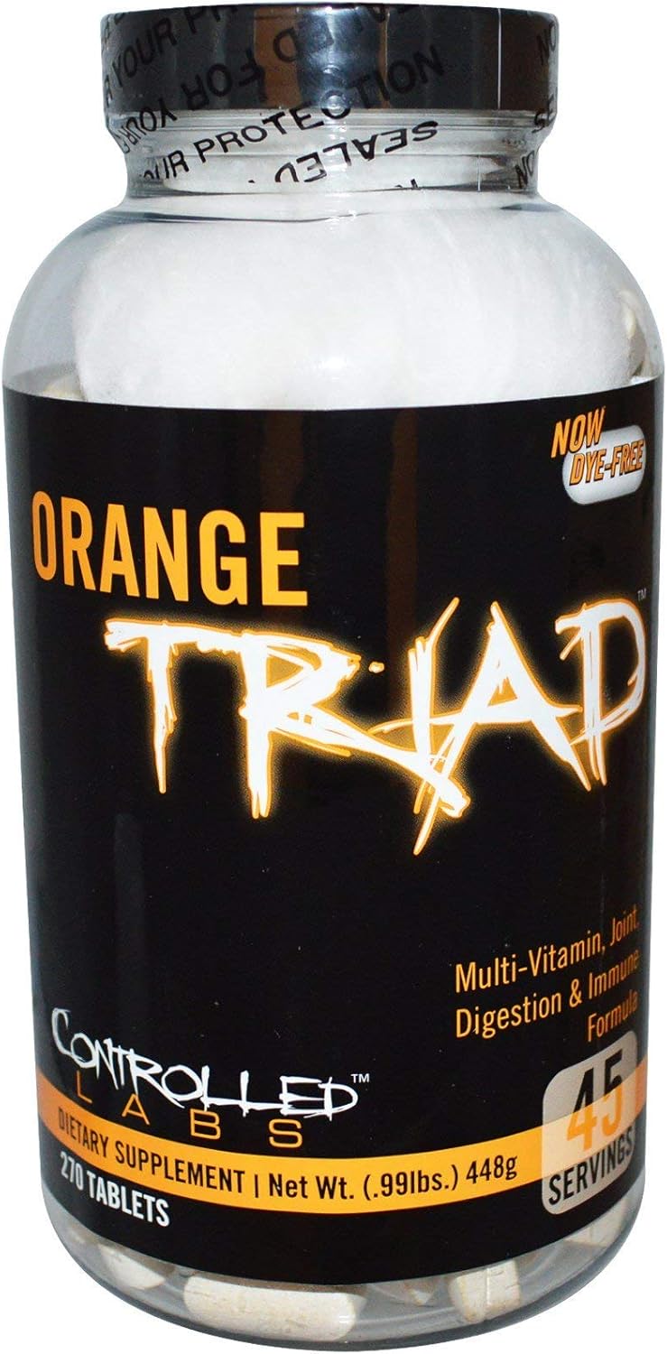 Complete Health Bundle: Orange Triad 45 Servings + Oximega Fish Oil 120 Count - Muscle Building & Recovery for Men & Women