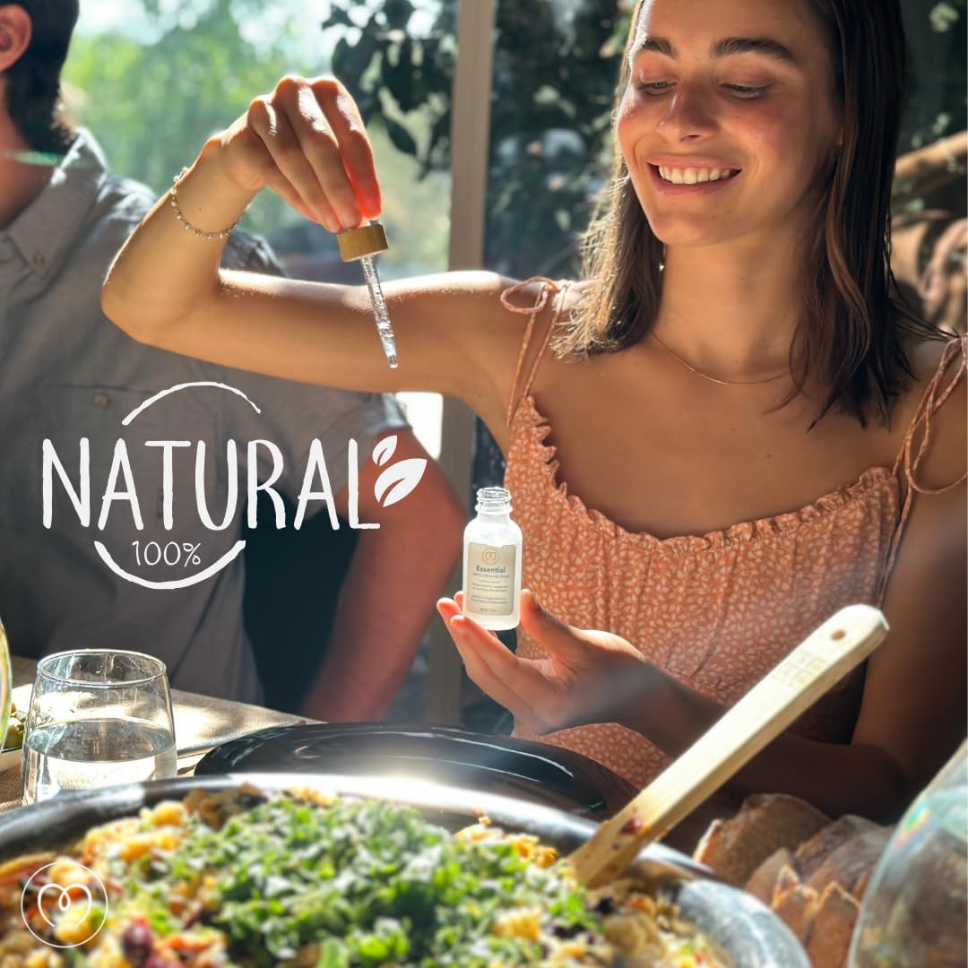 Concentrated Ionic Trace Mineral Drops with Magnesium, Sodium, and Essential Electrolytes for Immune Support and Alkaline Water (1 oz)