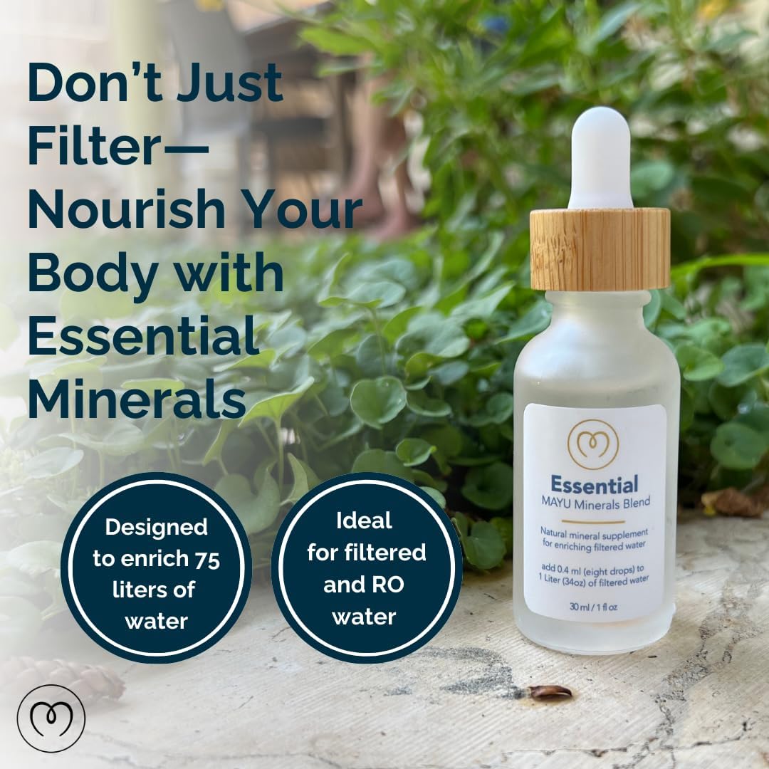 Concentrated Ionic Trace Mineral Drops with Magnesium, Sodium, and Essential Electrolytes for Immune Support and Alkaline Water (1 oz)