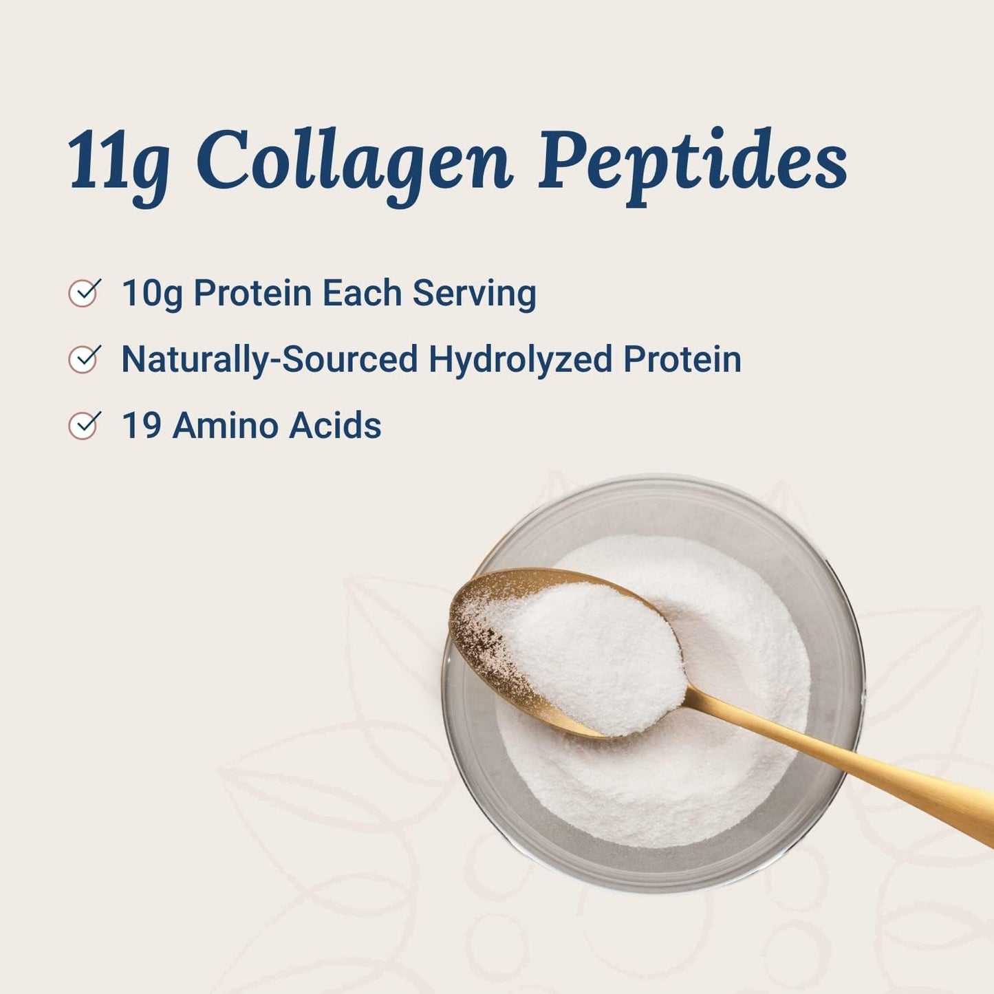 Conscious Beauty Collagen Peptides & Mushroom Superfood Coffee Alternative Powder for Hair, Skin, Nails, and Joints