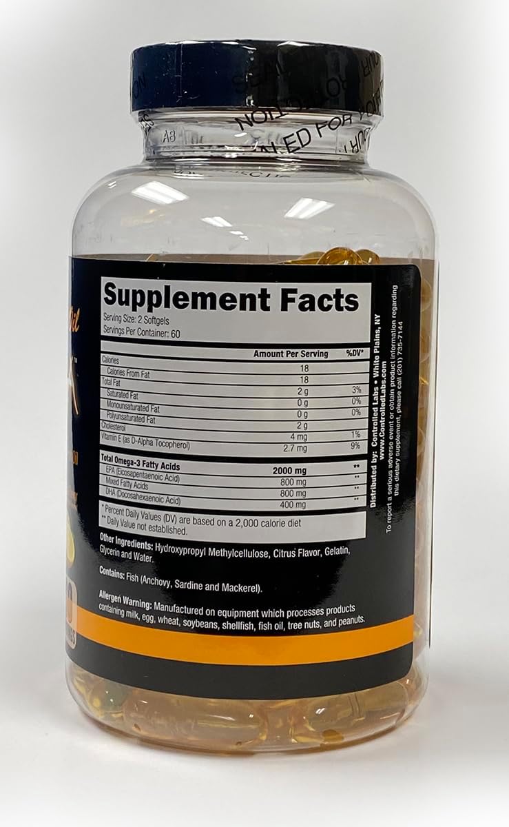 Controlled Labs Ultimate Health Bundle: Orange Triad, Health IQ, and Oximega Fish Oil - Muscle Building and Recovery Support for Men and Women