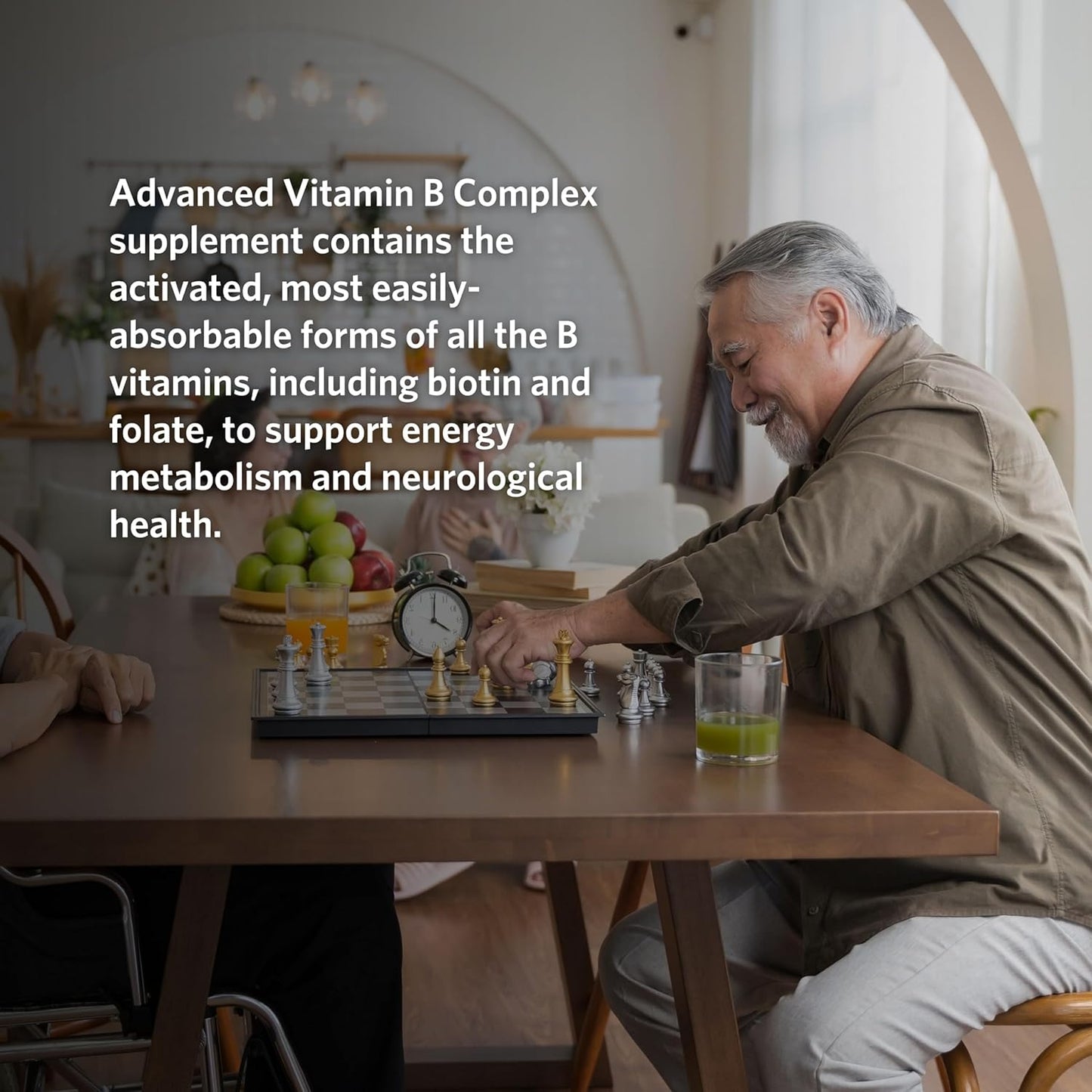 Cooper Complete Advanced B Complex - 60 Vegetarian Capsules, 60 Servings