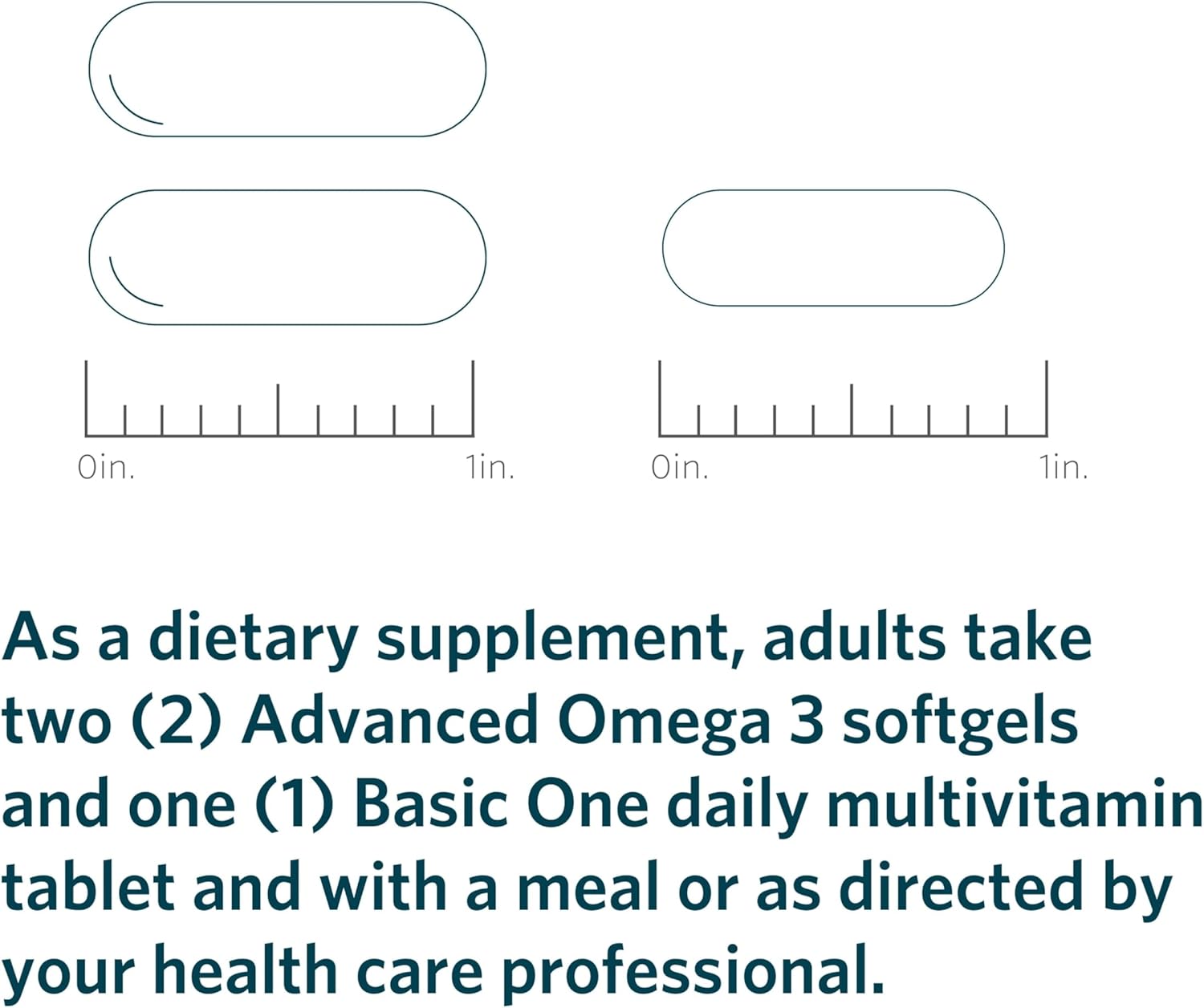Cooper Complete Healthy Body Pack with Multivitamin & Omega-3 Fish Oil - 60 Packets Total