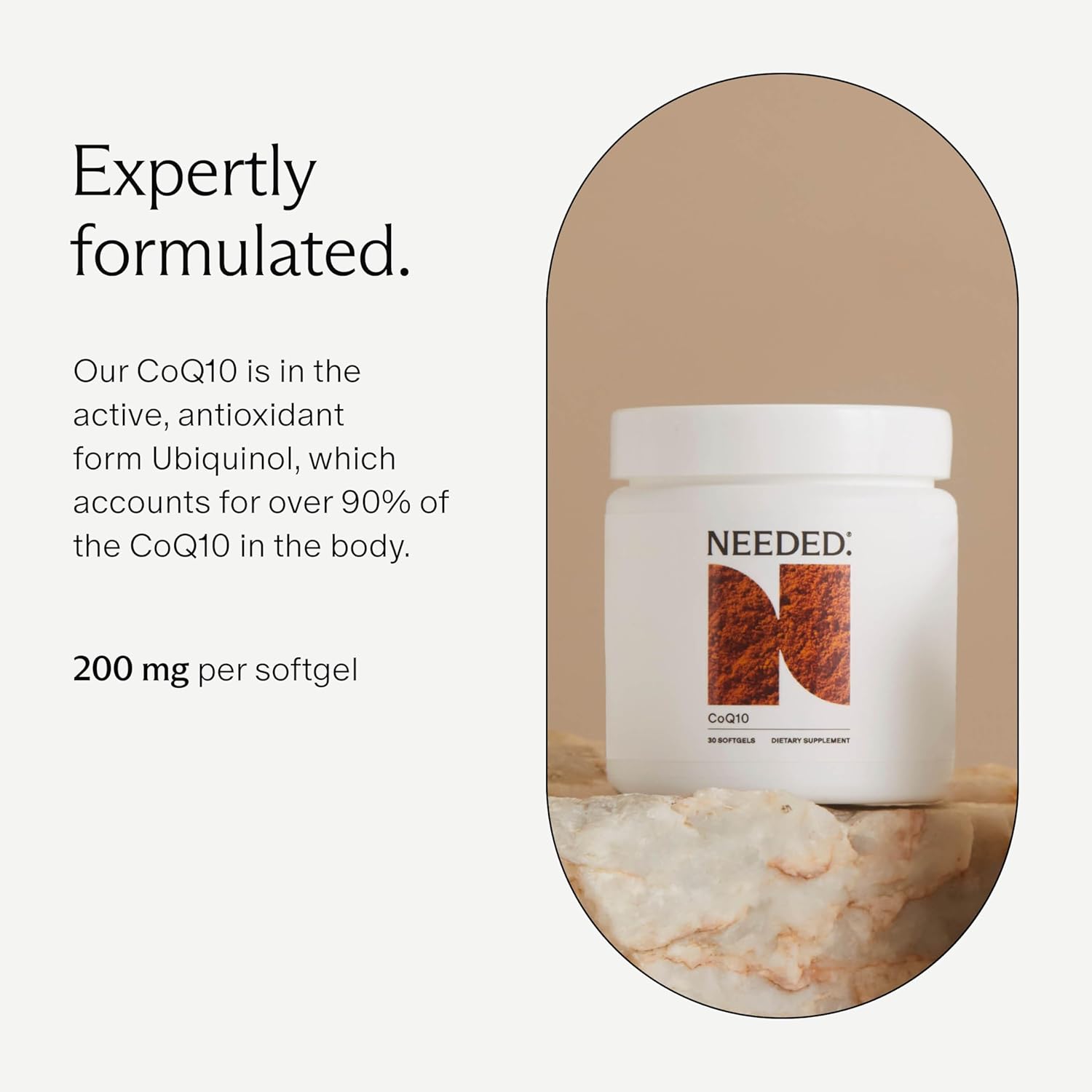 CoQ10 Ubiquinol 200mg Softgels for Enhanced Cellular Energy & Antioxidant Support, Preconception Health Supplement for Women and Men, Non-GMO - 30 Count