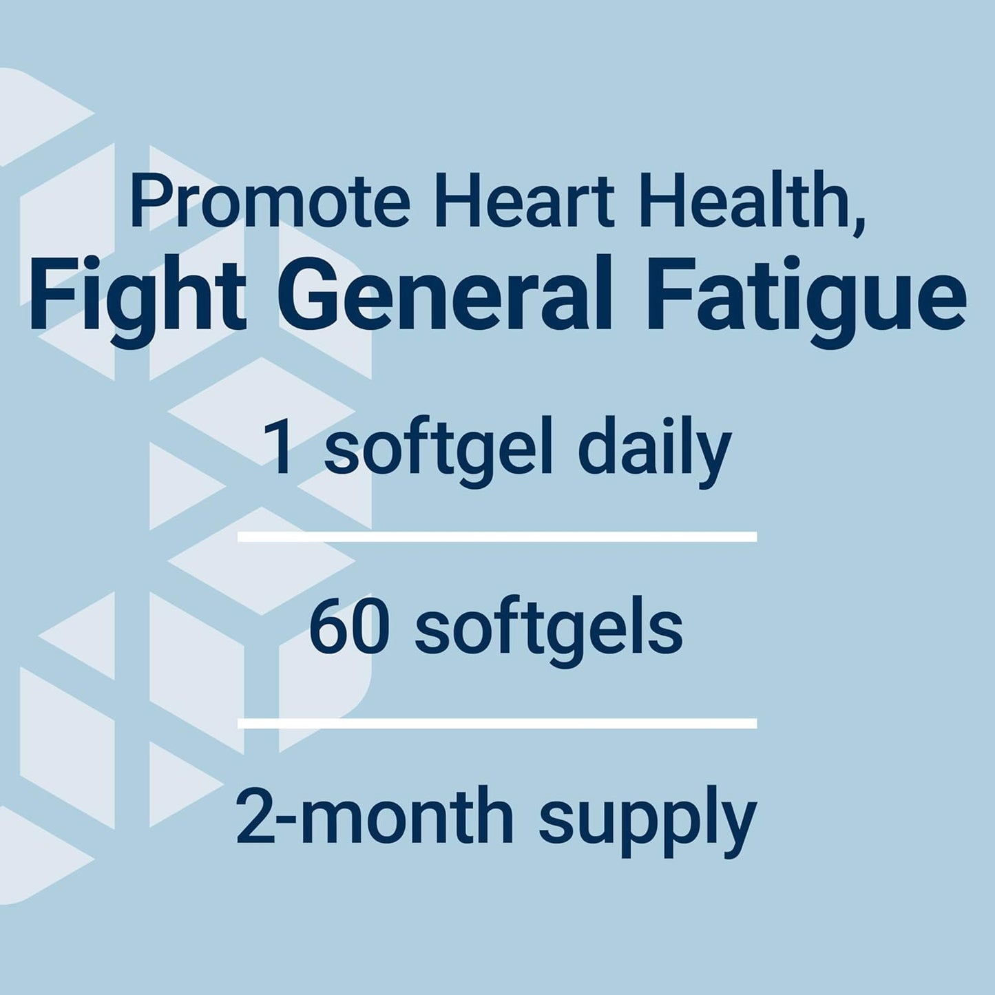 CoQ10 Ubiquinone Softgels with d-Limonene for Heart Health & Energy Boost - Gluten-Free, Non-GMO - 60 Count