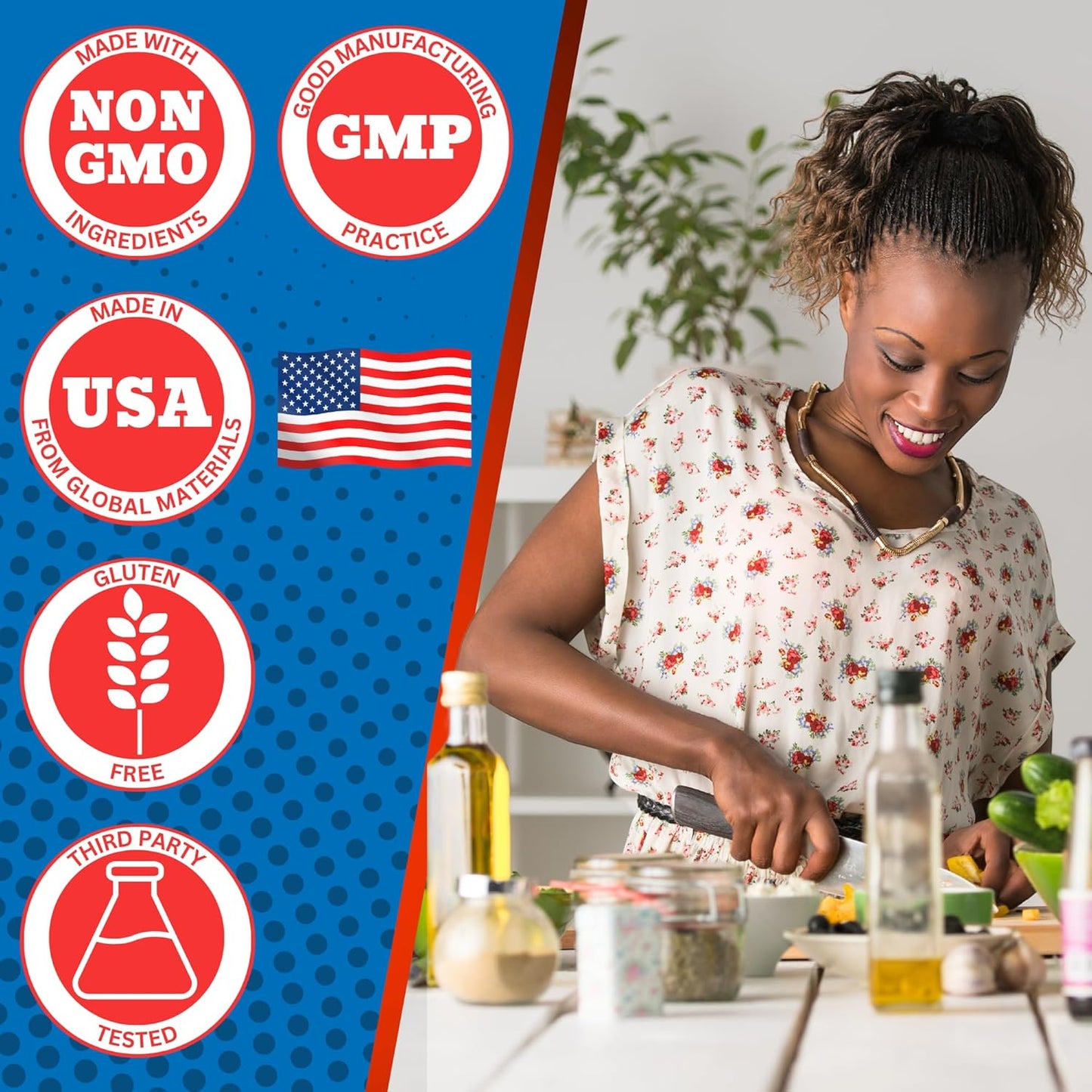 CORE Immunity: Daily Multivitamin & Immune Support Supplement with Quercetin, Bromelain, Antioxidants - 120 ct.