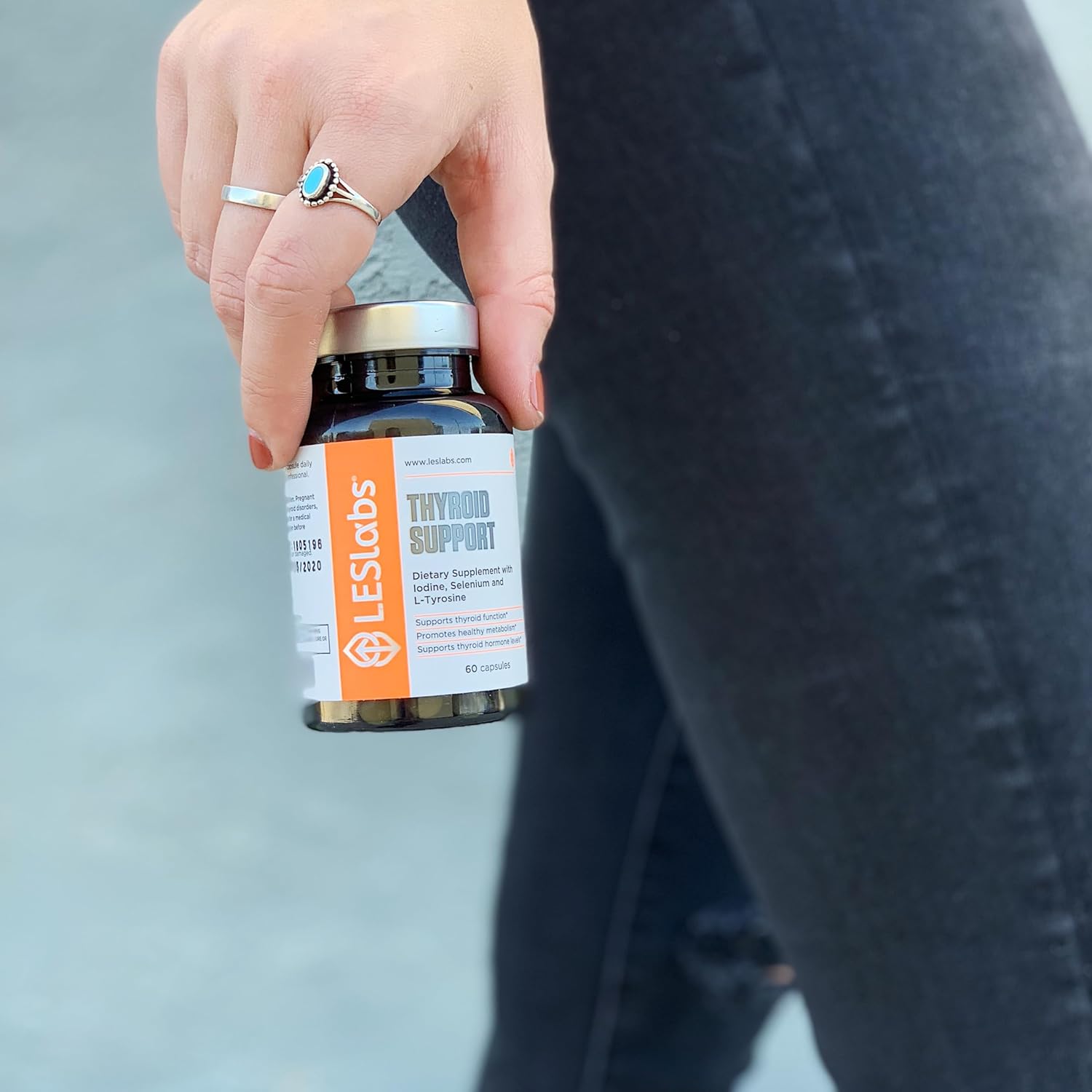 Cortisol and Thyroid Support Duo for Balanced Cortisol Response and Metabolic Health by LES Labs