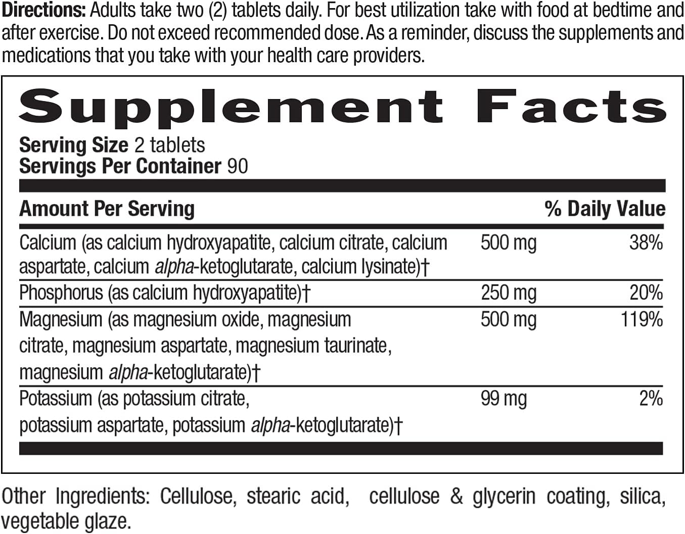 Country Life Target-Mins - Cardiovascular Health Support Supplement with Magnesium, Potassium, Calcium, Amino Acids, Zinc-Free Electrolytes