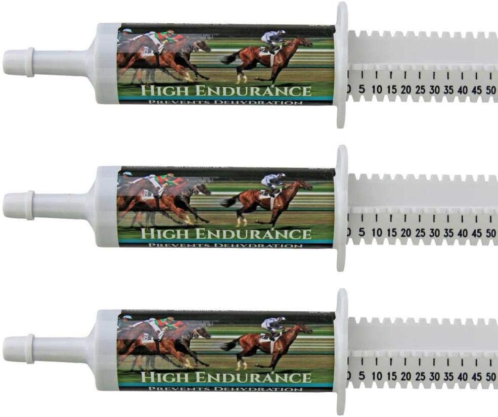 Cox Veterinary Lab High Endurance Oral Paste Horse Supplement 3-Pack - Electrolytes, Vitamins & Minerals to Prevent Dehydration - Made in USA