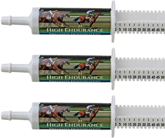 Cox Veterinary Lab High Endurance Oral Paste Horse Supplement 3-Pack - Electrolytes, Vitamins & Minerals to Prevent Dehydration - Made in USA