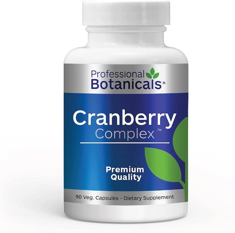 Cranberry Complex Capsules - 60 Count for Urinary and Immune Health